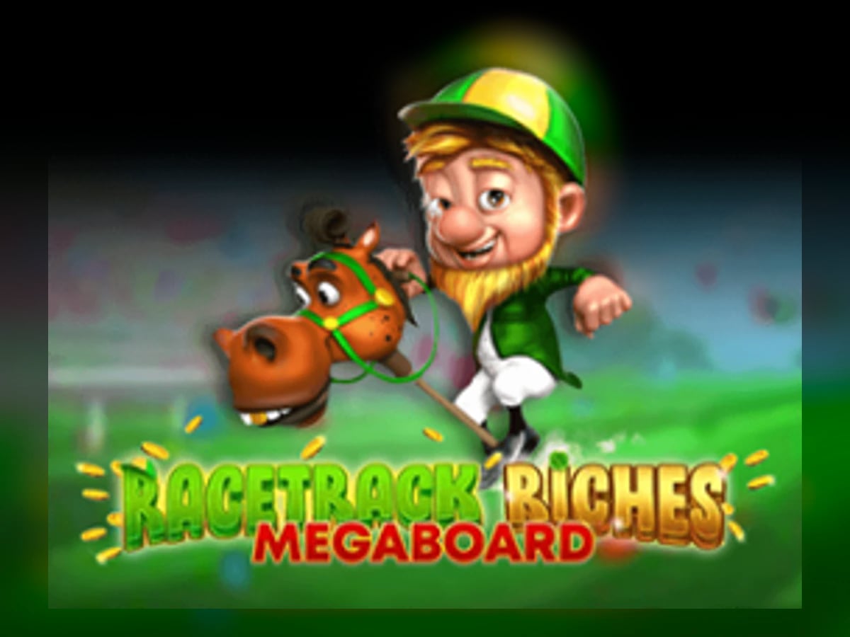 Racetrack Riches Megaboard slot game artwork