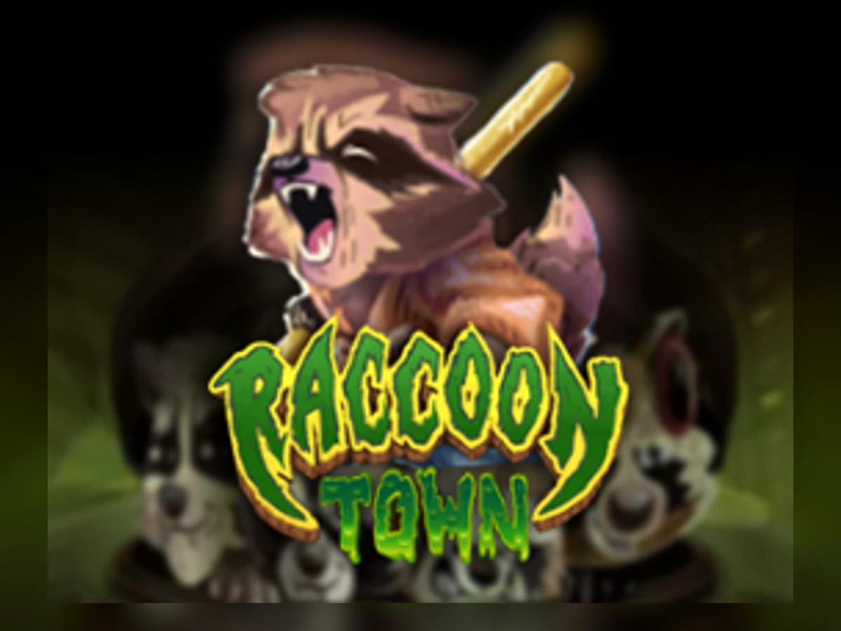 Racoon Town slot game artwork