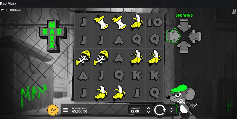 Rad Maxx slot game artwork