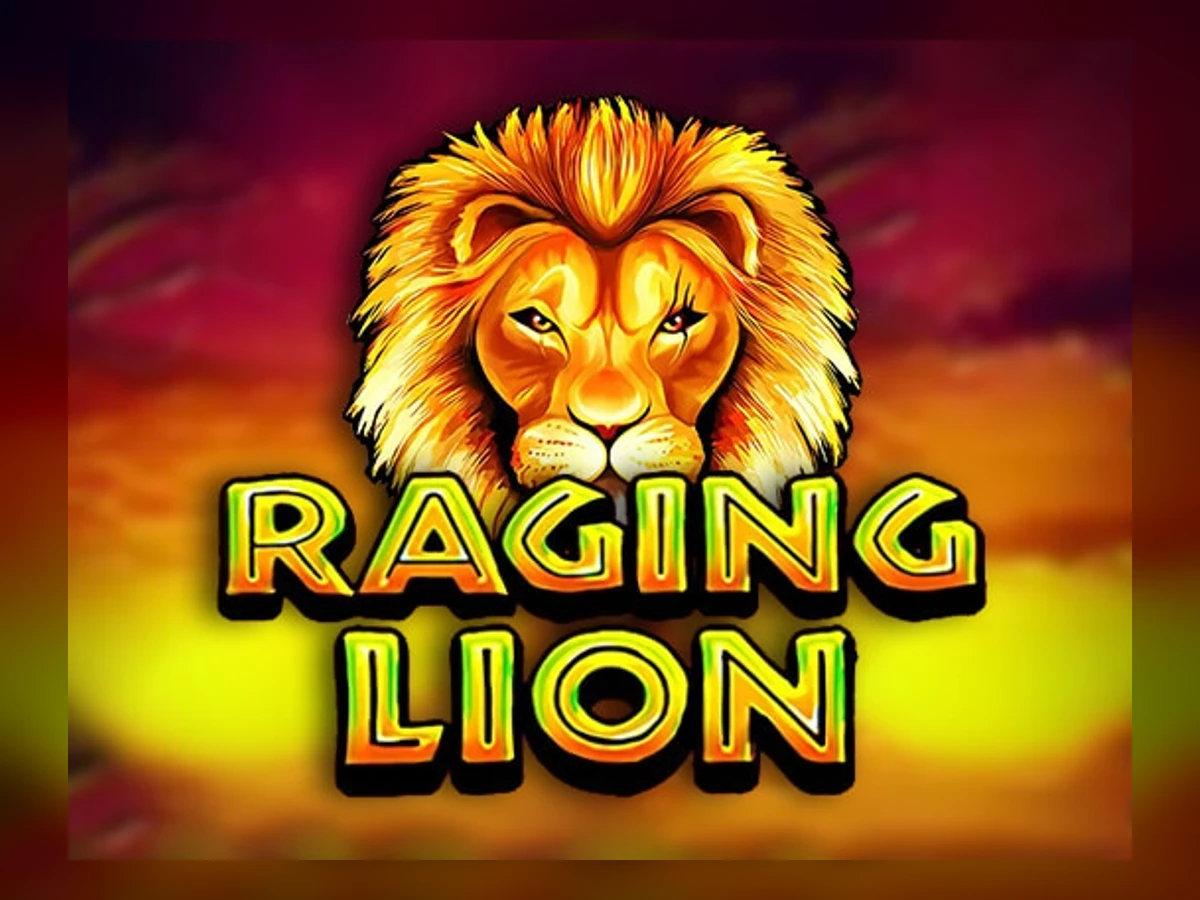 Raging Lion slot game artwork