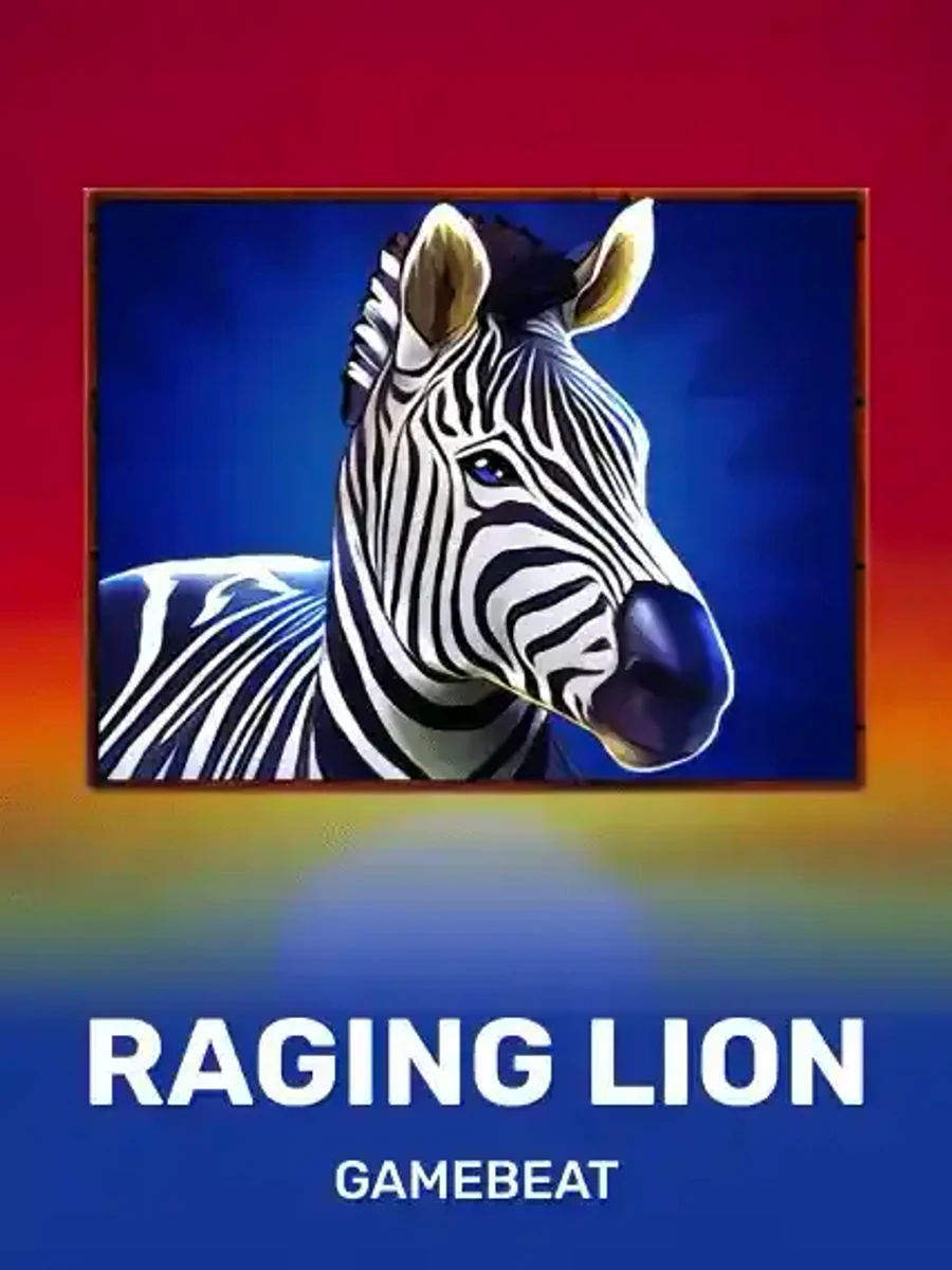 Raging Lion slot game artwork