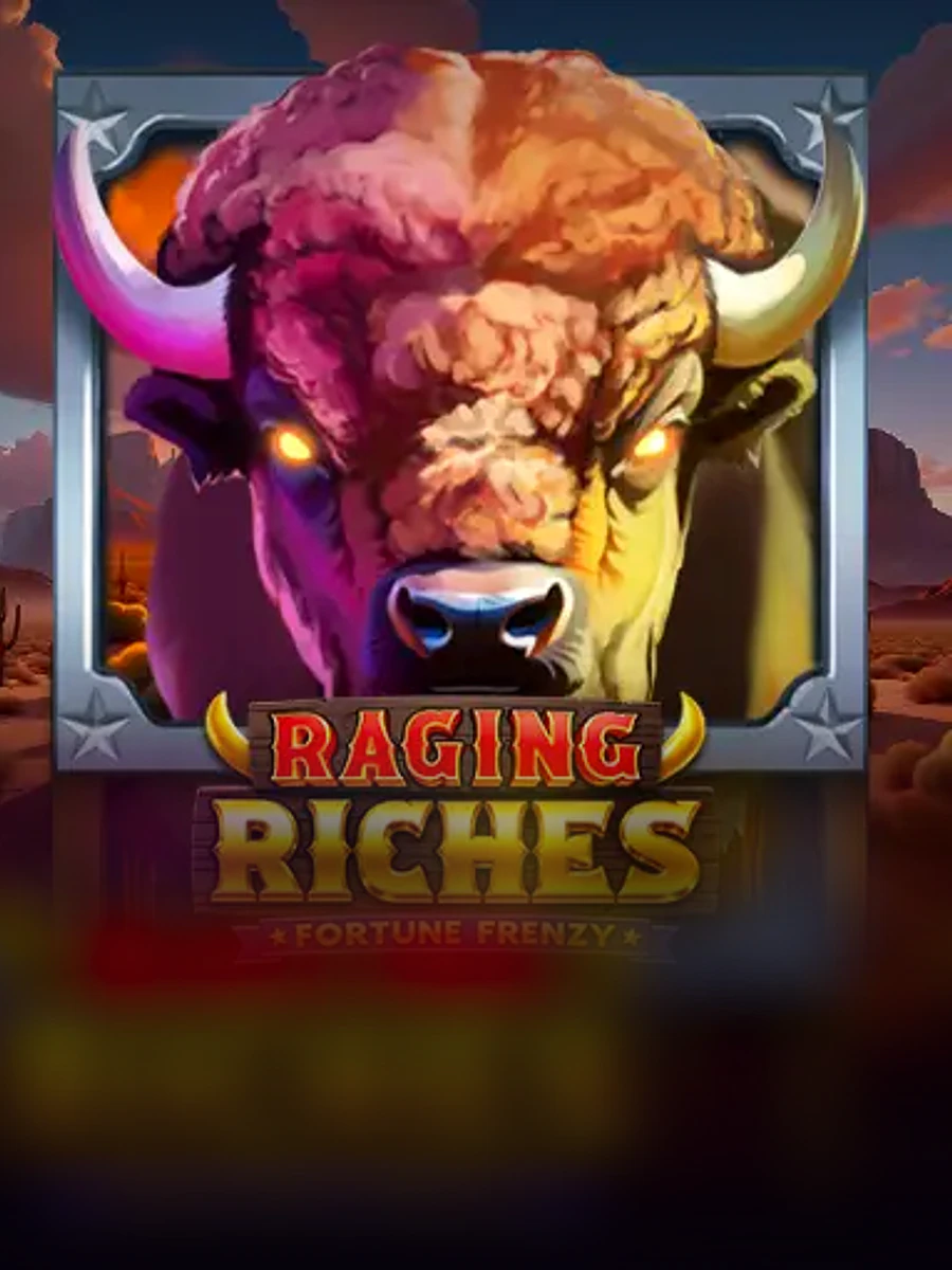 Raging Riches slot game artwork