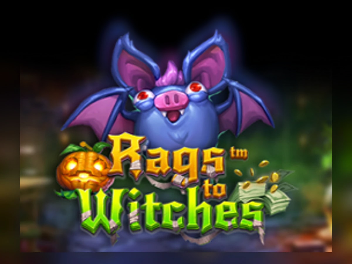 Rags to Witches slot game artwork