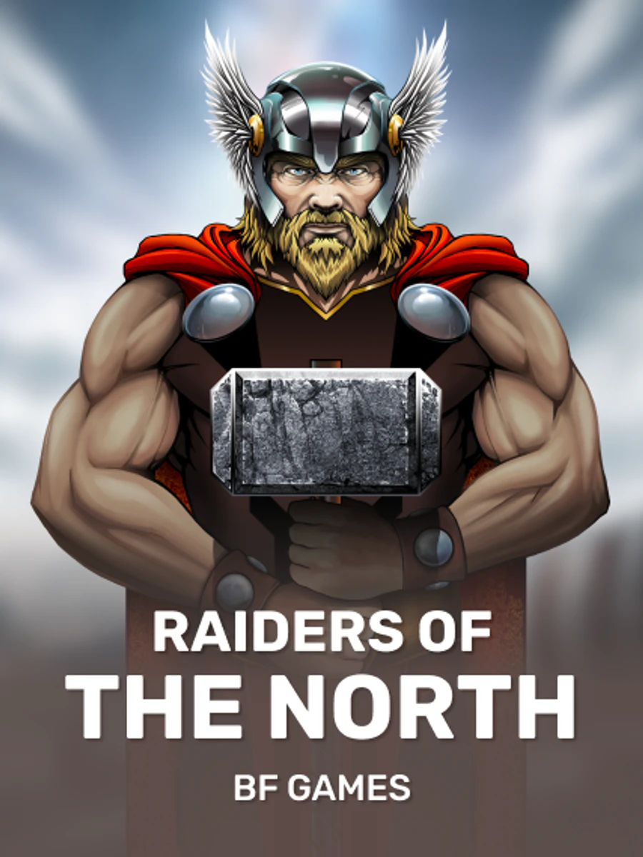 Raiders of the North slot game artwork
