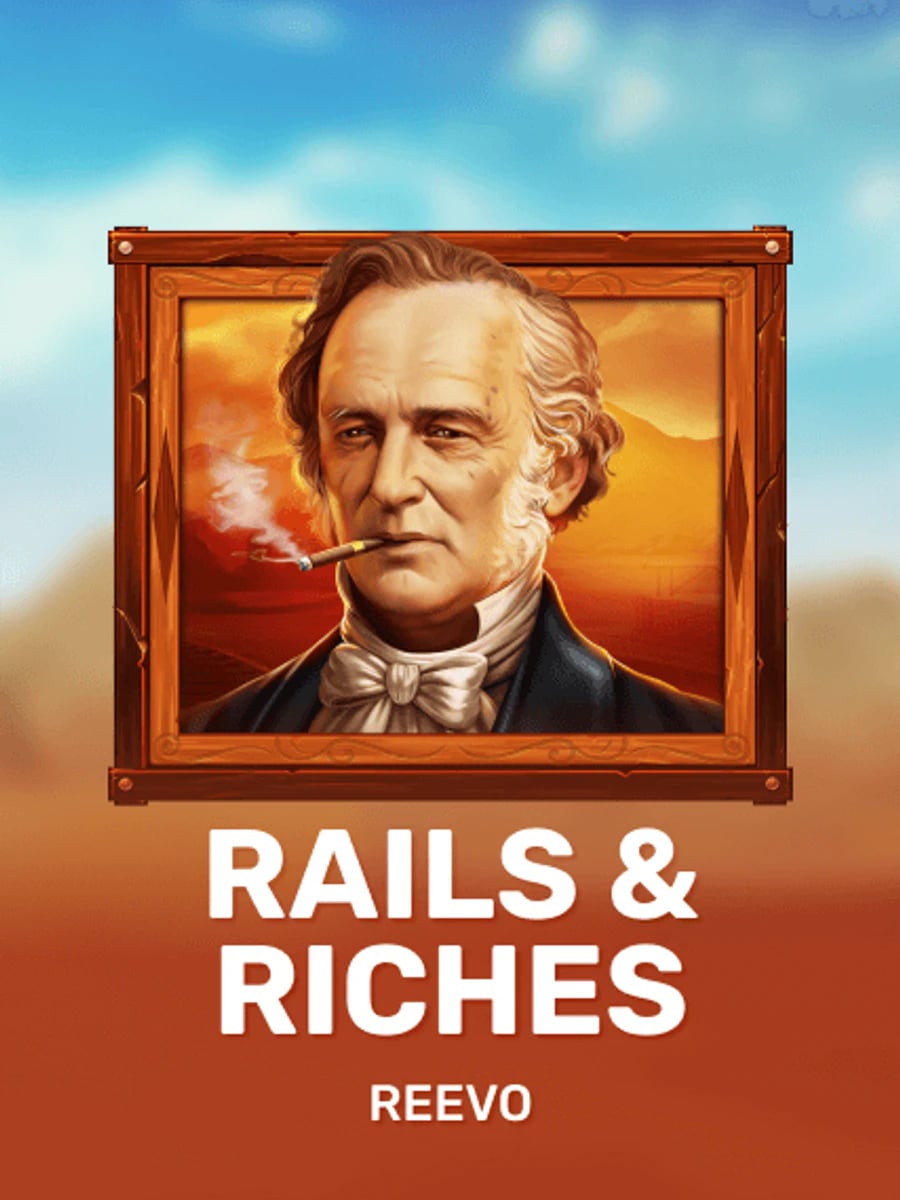 Rails & Riches slot game artwork