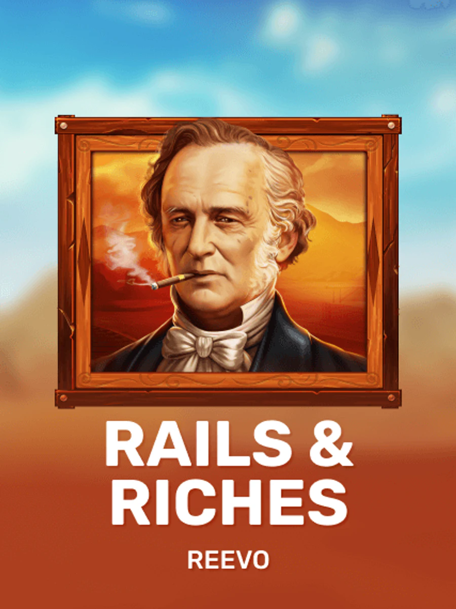 Rails & Riches slot game artwork