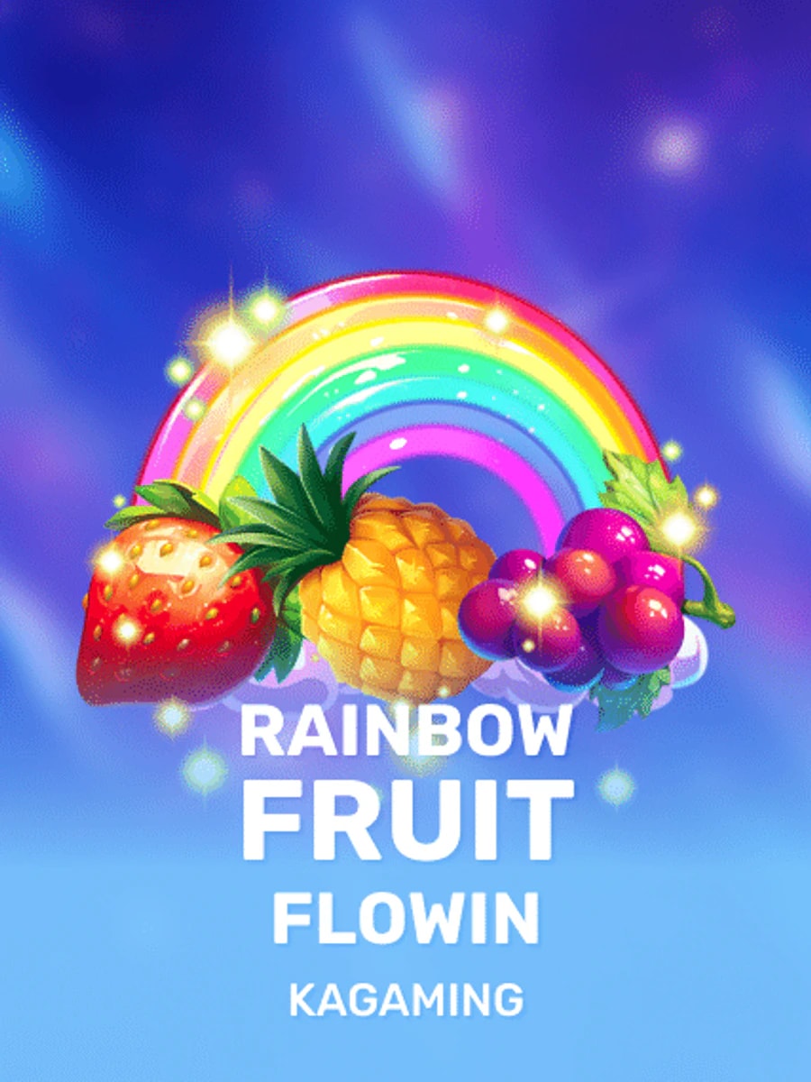 Rainbow Fruit Flowin slot game artwork