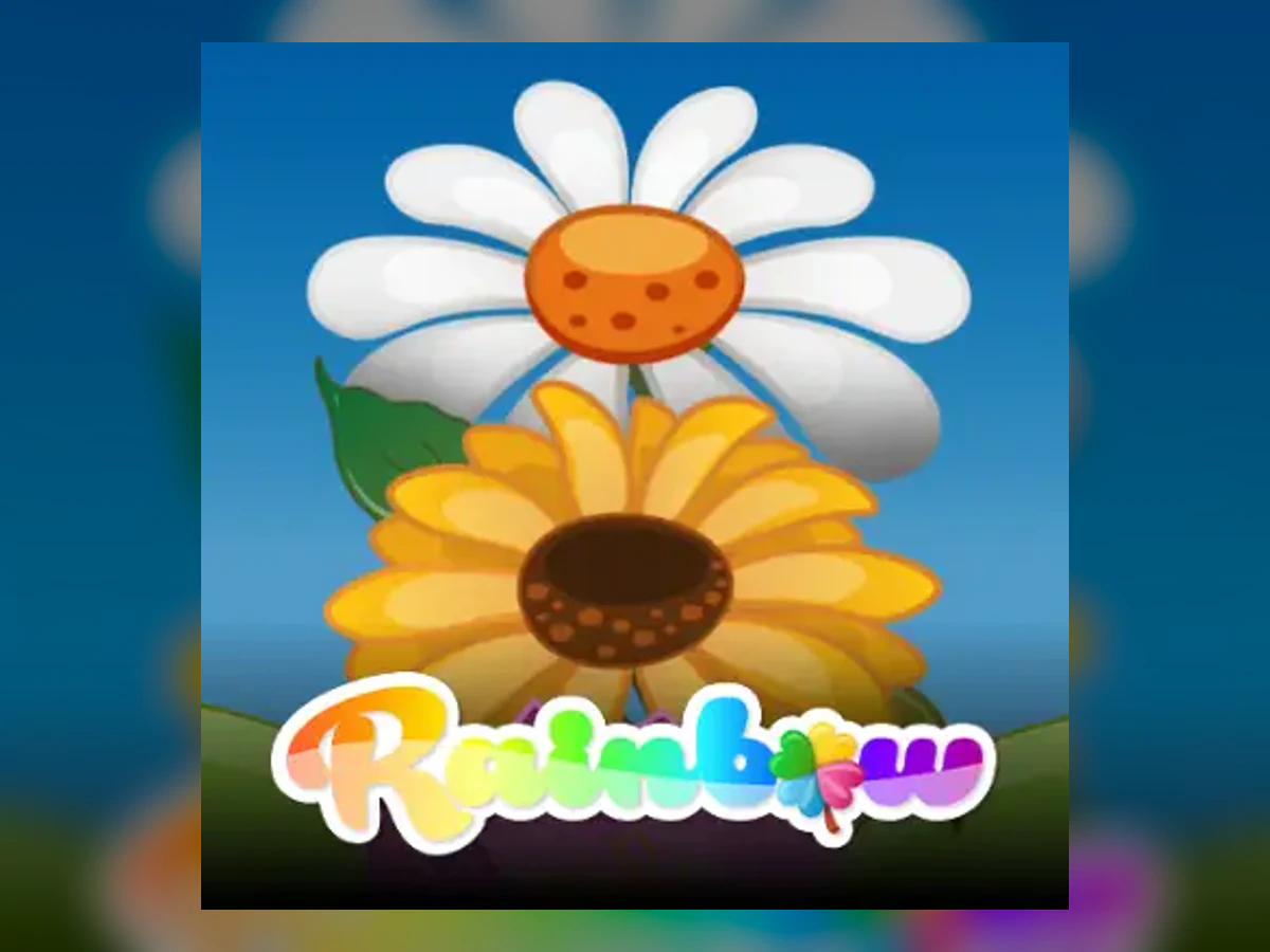 Rainbow HD slot game artwork