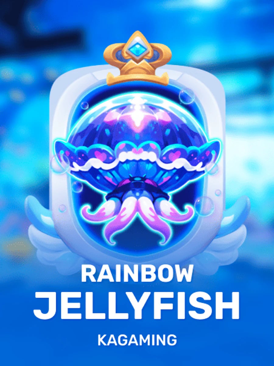 Rainbow Jellyfish slot game artwork