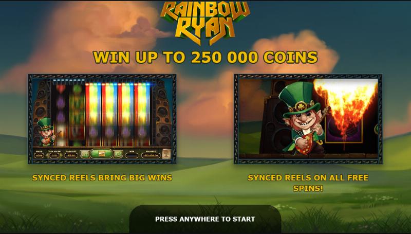 Rainbow Ryan slot game artwork