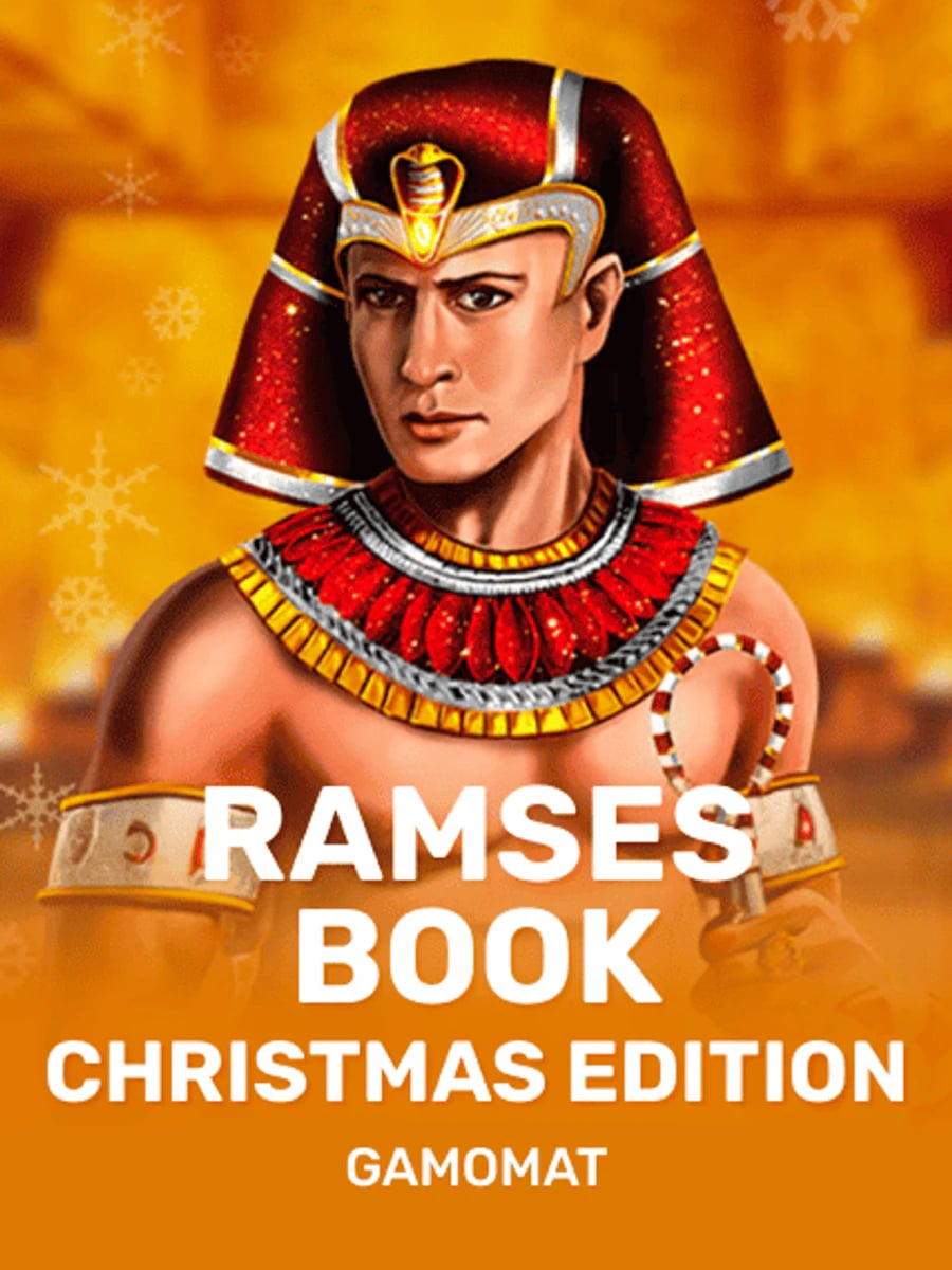 Ramses Book Christmas Edition slot game artwork