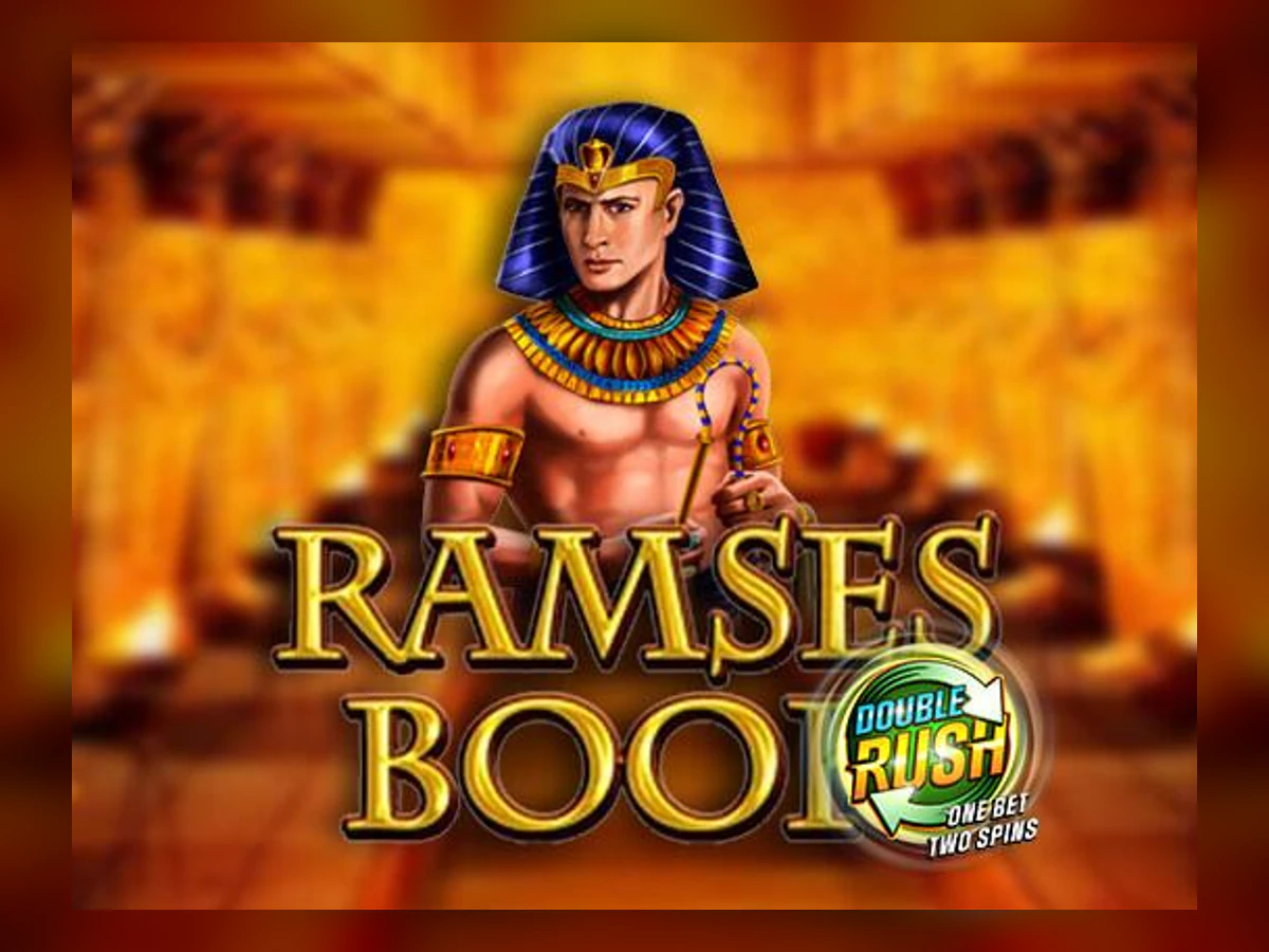 Ramses Book Double Rush slot game artwork