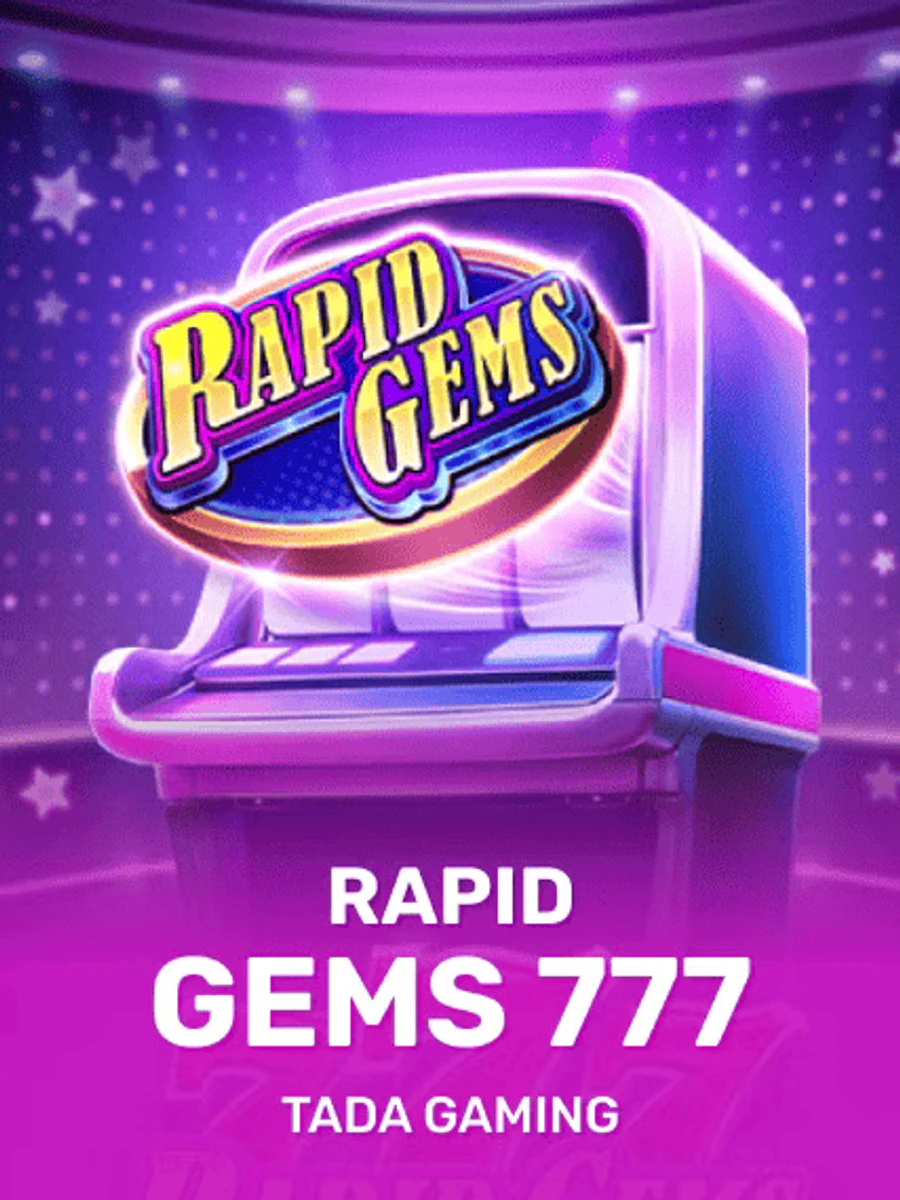 Rapid Gems 777 slot game artwork