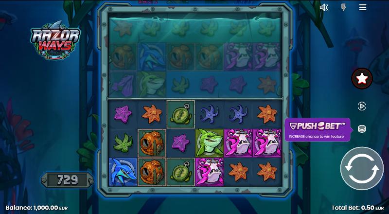 Razor Ways slot game artwork