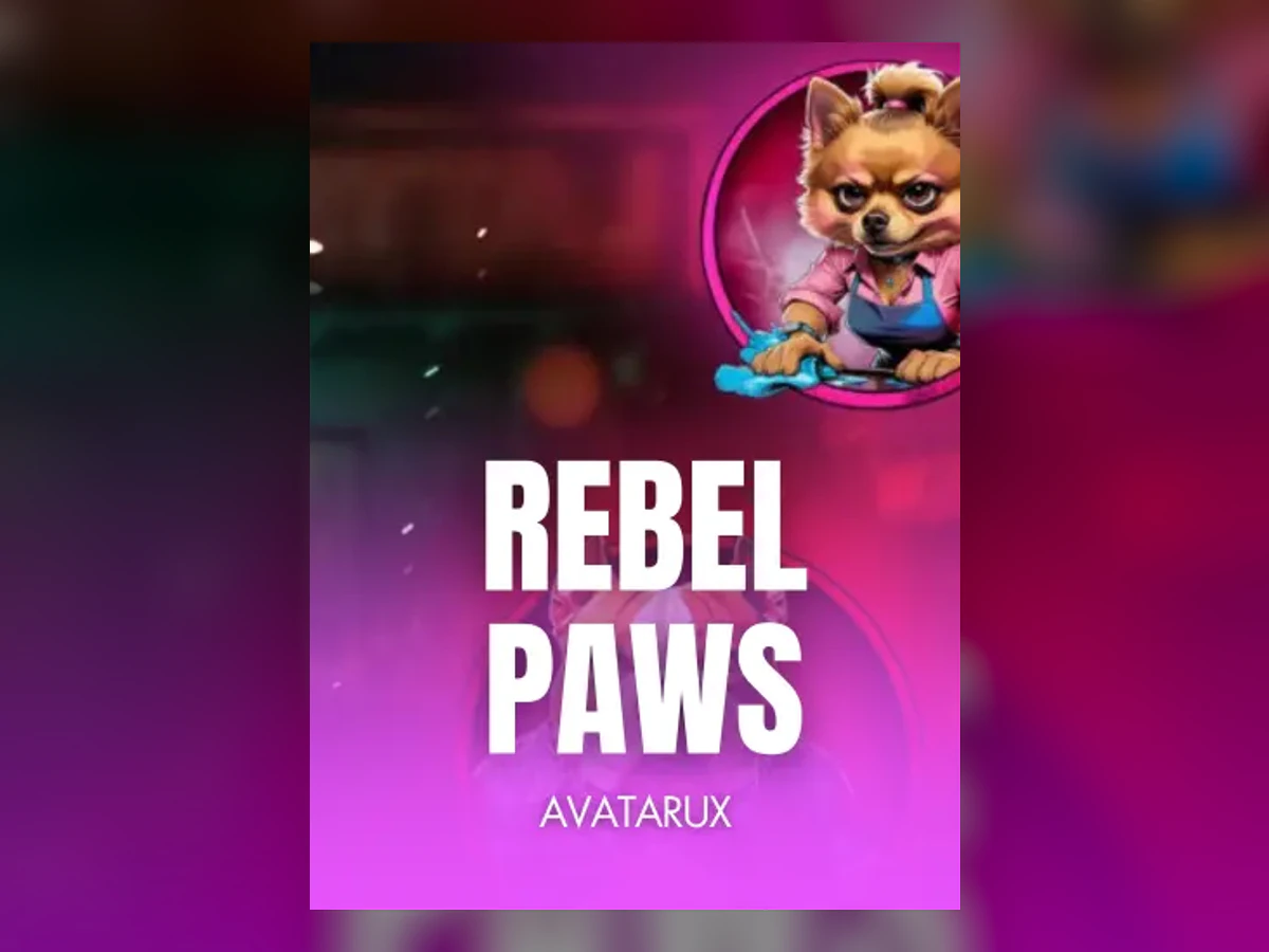 Rebel Paws slot game artwork
