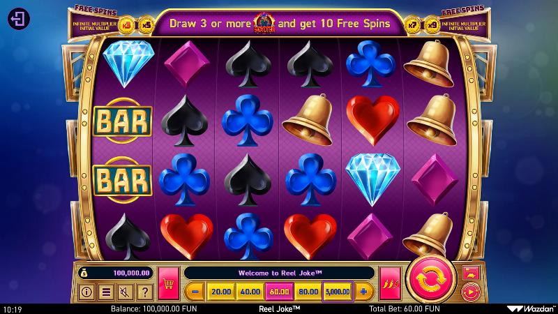 Reel Joke slot game artwork