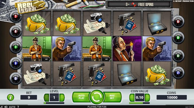 Reel Steal slot game artwork