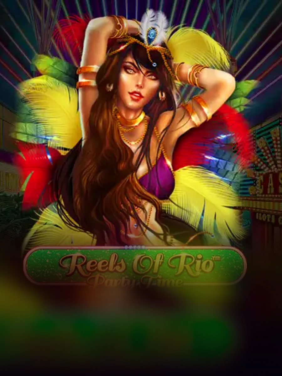 Reels Of Rio – Party Time slot game artwork