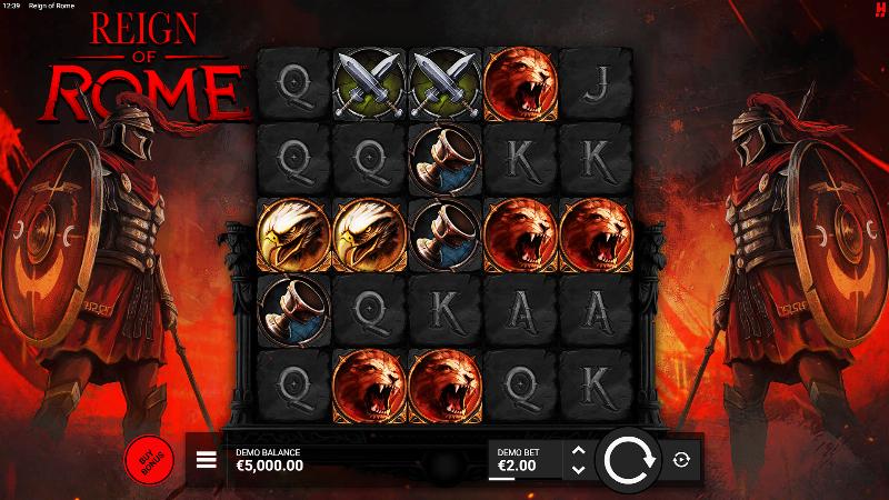 Reign Of Rome slot game artwork