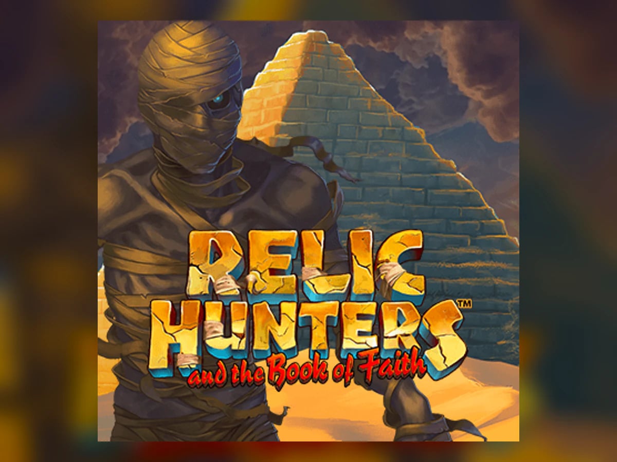 Relic Hunters and the Book of Faith slot game artwork