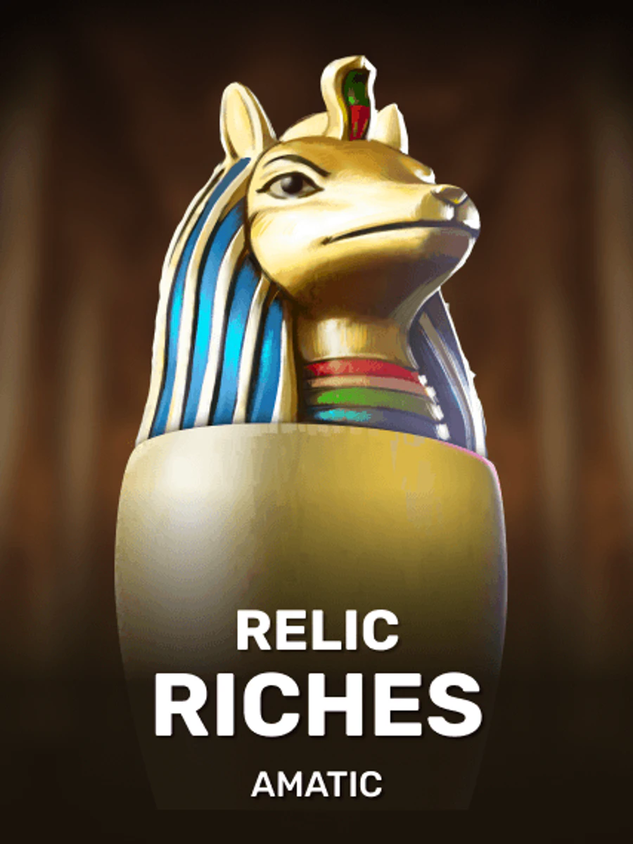 Relic Riches slot game artwork
