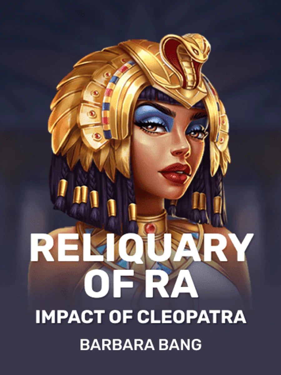 Reliquary of Ra Impact of Cleopatra slot game artwork