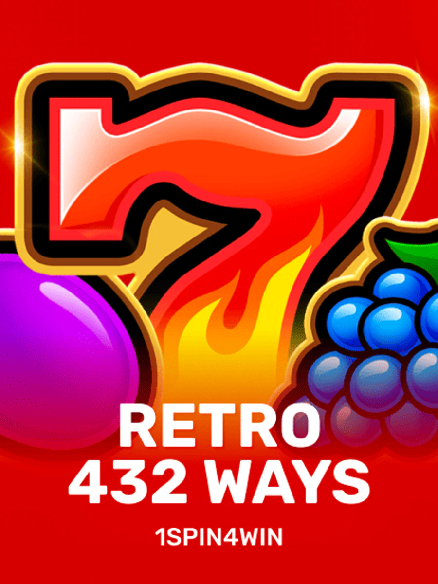 Retro 432 Ways slot game artwork