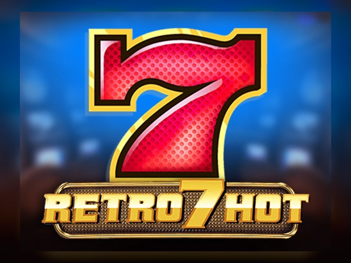 Retro 7 Hot Christmas slot game artwork