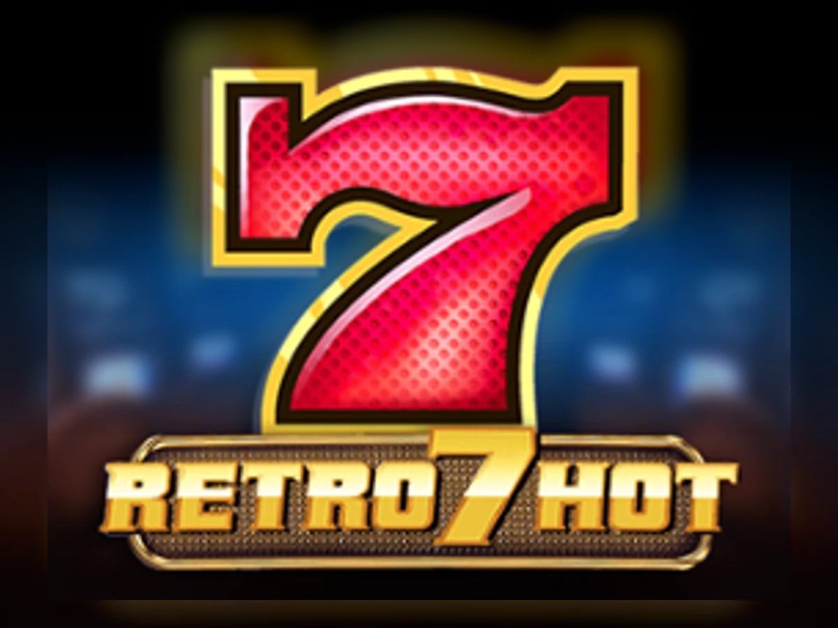 Retro 7 Hot Christmas slot game artwork
