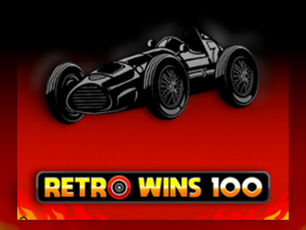 Retro Wins 100 slot game artwork