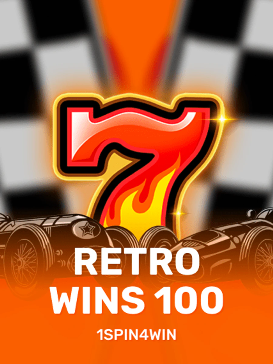 Retro Wins 100 slot game artwork