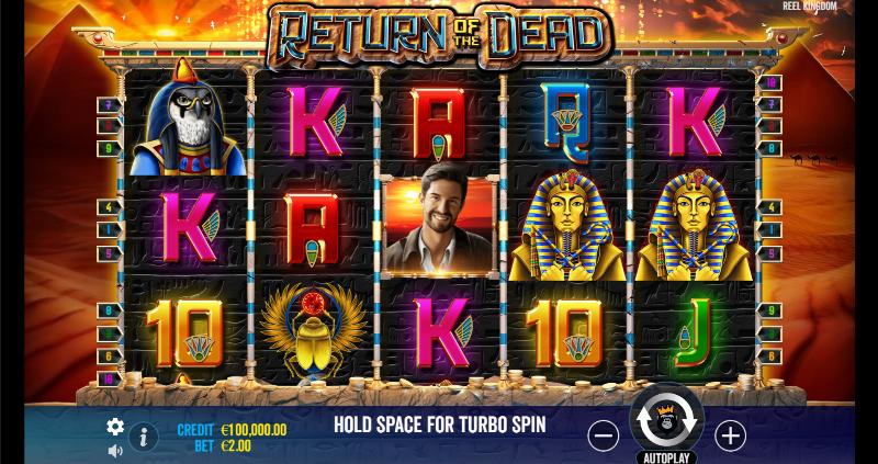 Return Of The Dead slot game artwork