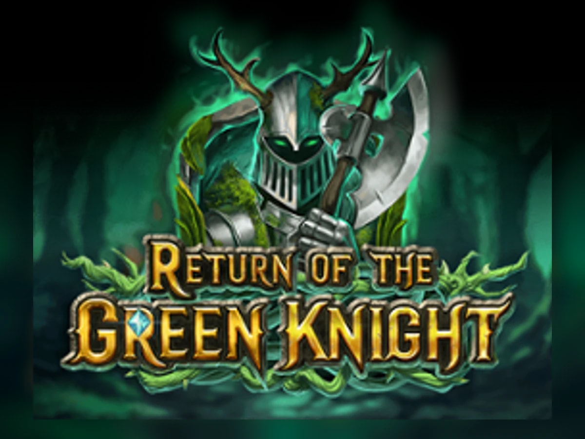Return of the Green Knight slot game artwork