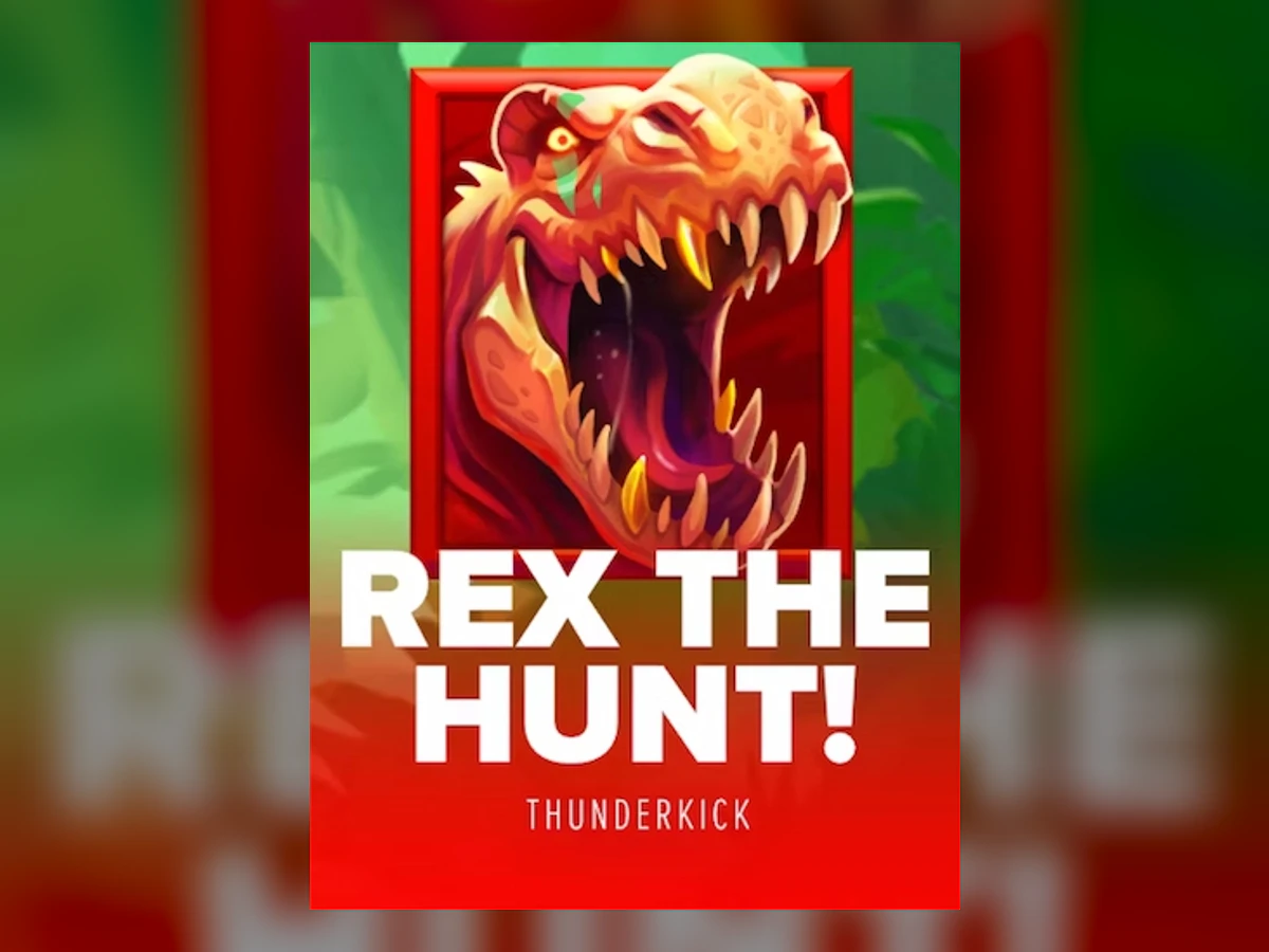 Rex The Hunt slot game artwork