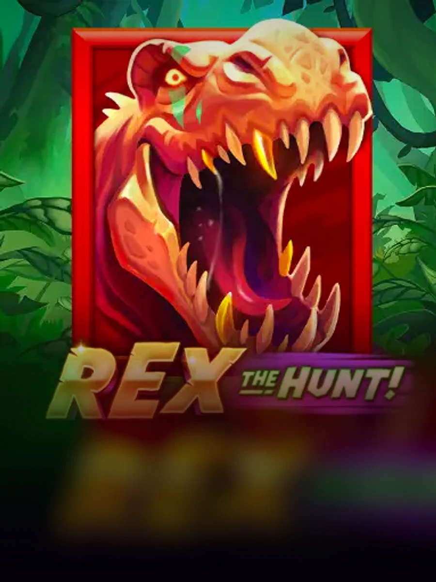 Rex The Hunt slot game artwork