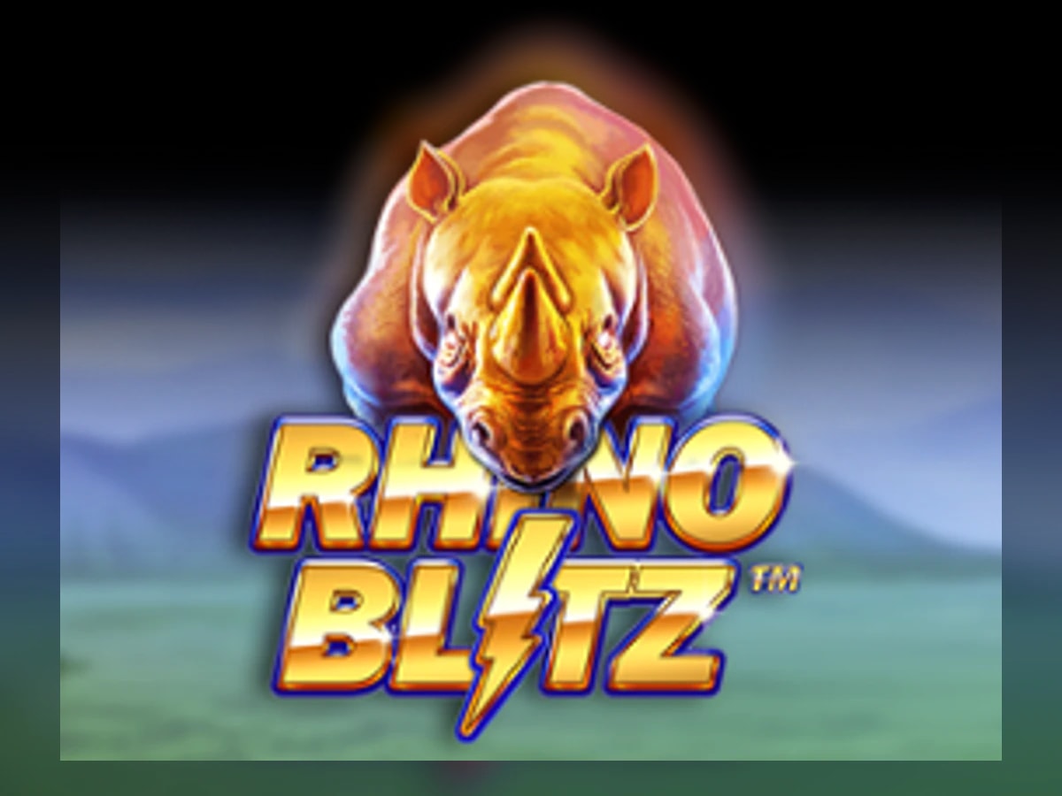 Rhino Blitz slot game artwork