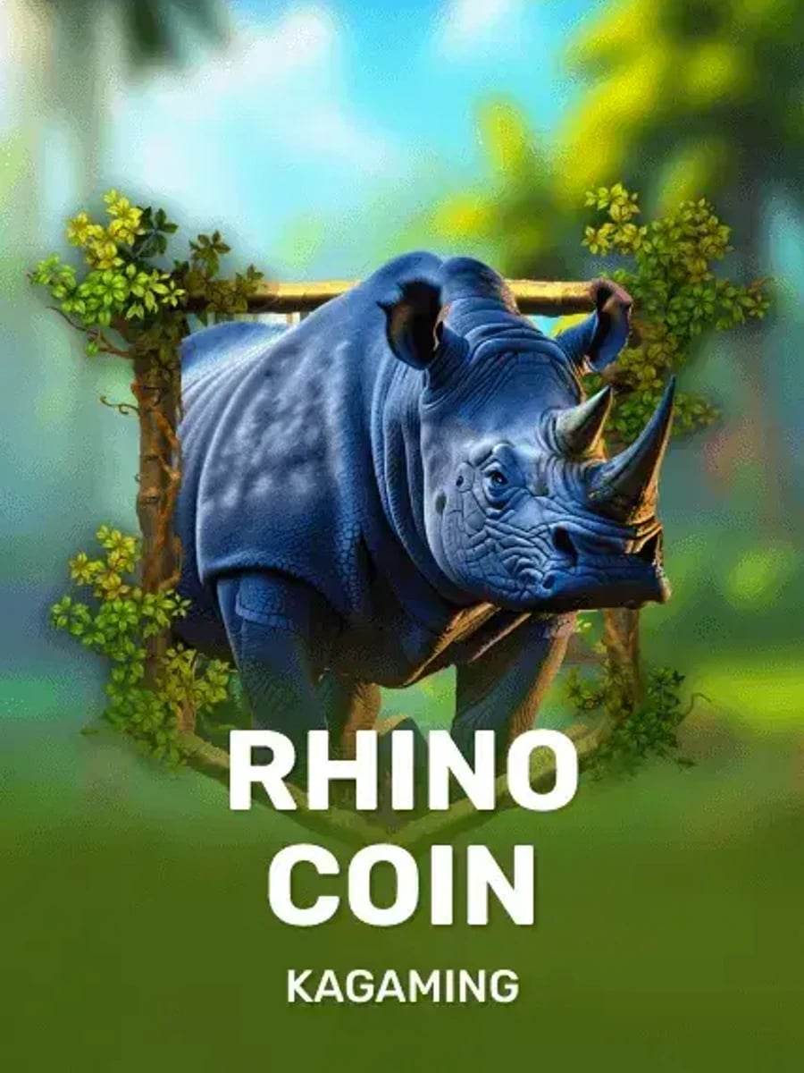 Rhino Coin slot game artwork