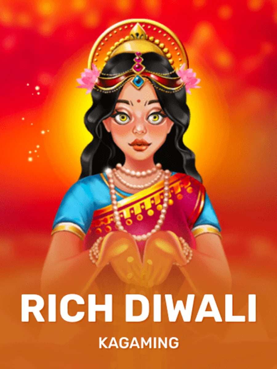 Rich Diwali slot game artwork
