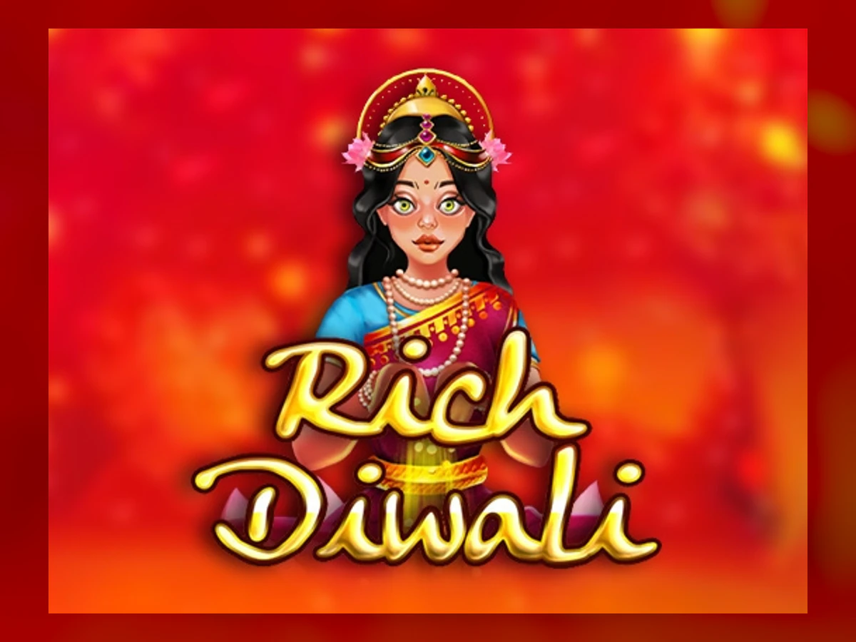 Rich Diwali slot game artwork