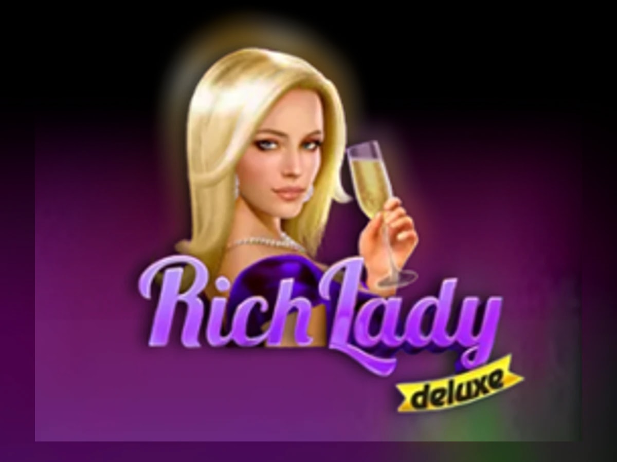 Rich Lady Deluxe slot game artwork