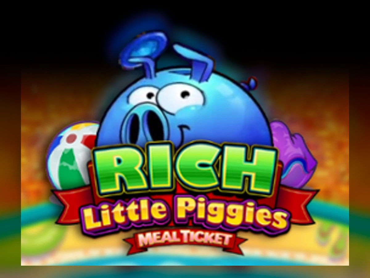 Rich Little Piggies Meal Ticket slot game artwork