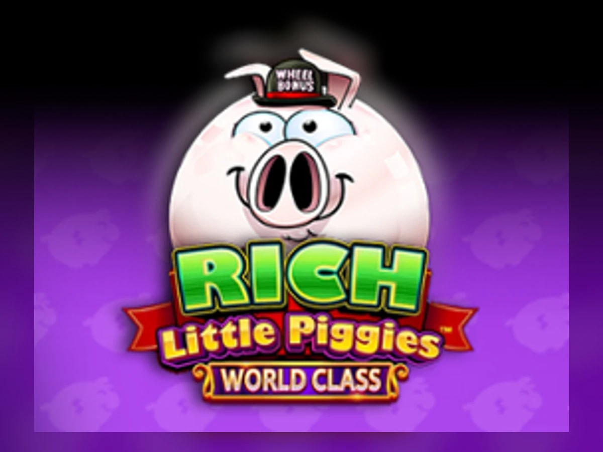 Rich Little Piggies World Class slot game artwork