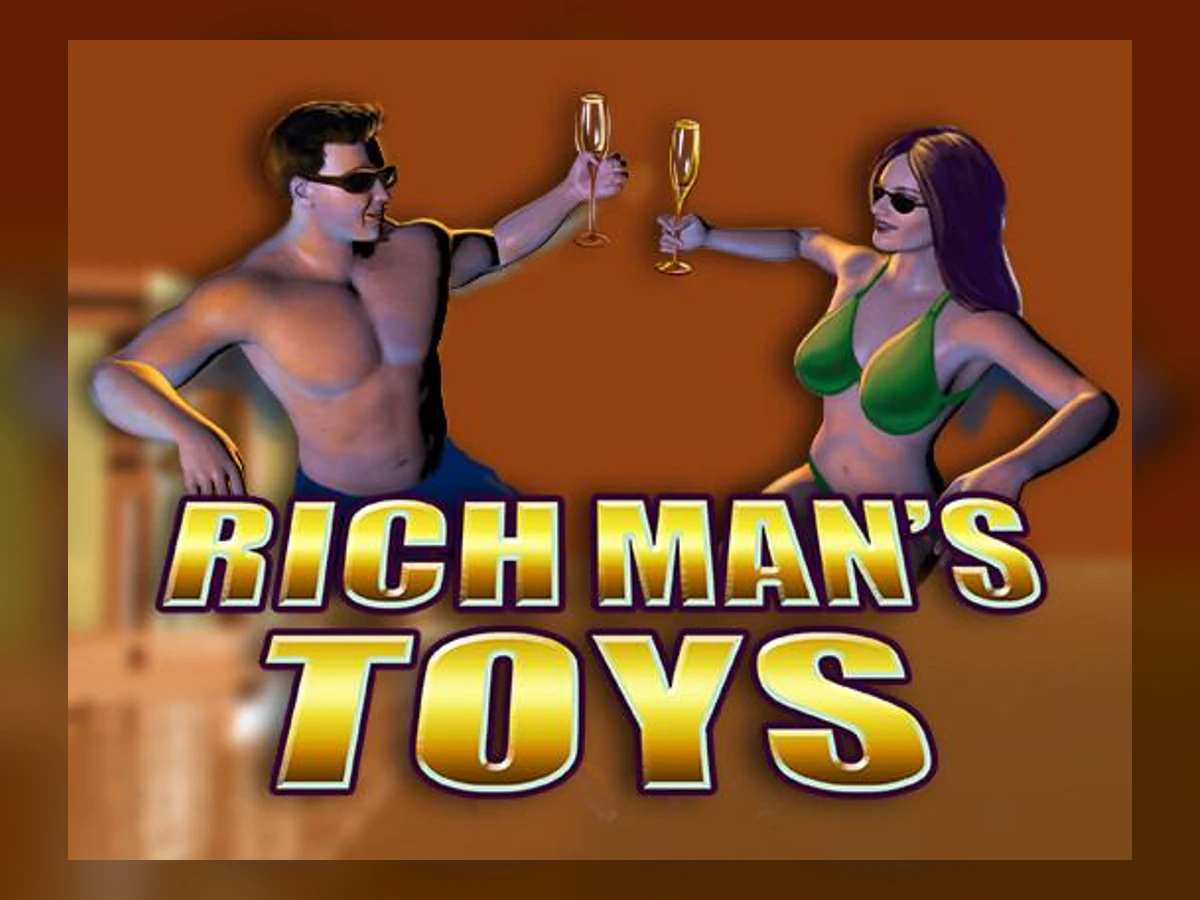 Rich mans toys slot game artwork