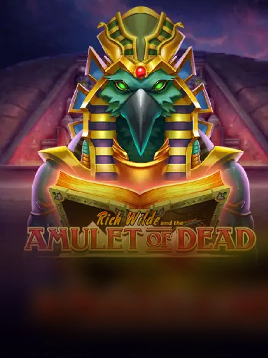Rich Wilde And The Amulet Of Dead slot game artwork
