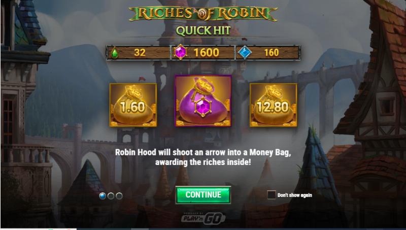 Riches Of Robin slot game artwork