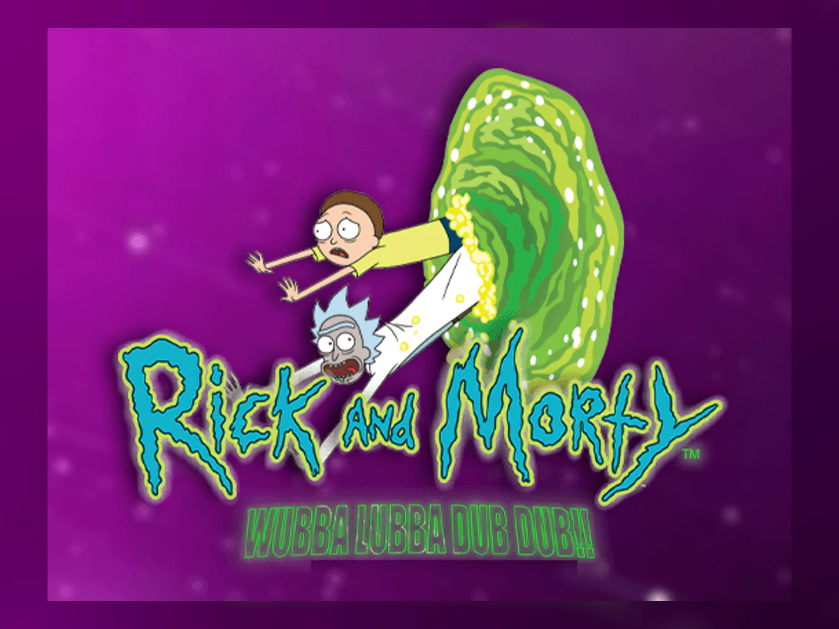 Rick and Morty Wubba Lubba Dub slot game artwork