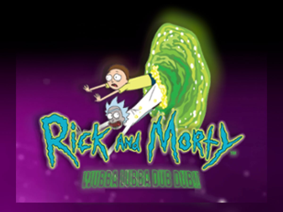 Rick and Morty Wubba Lubba Dub slot game artwork
