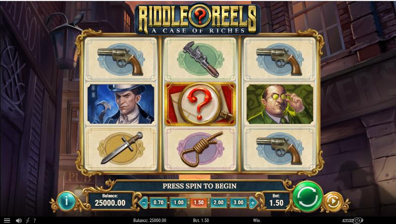 Riddle Reels slot game artwork