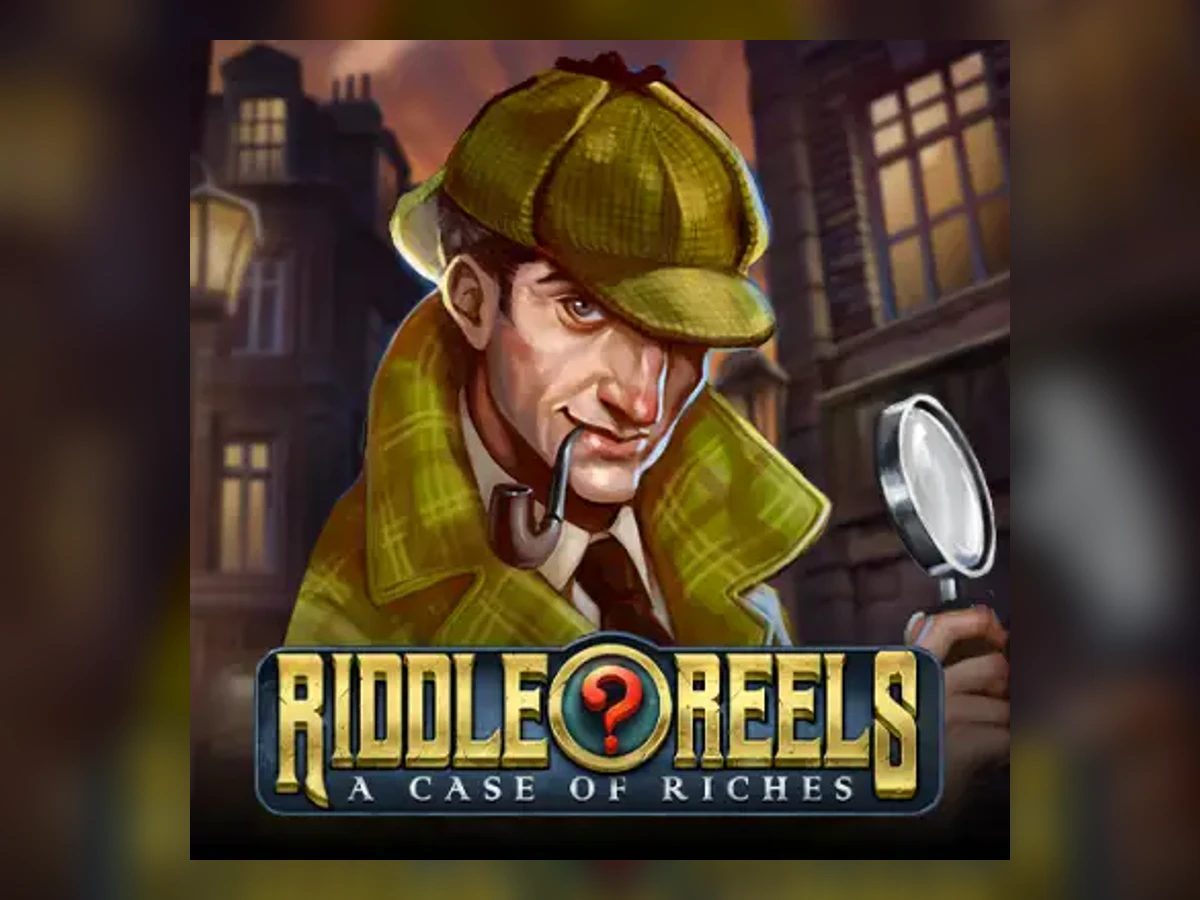 Riddle Reels: A Case of Riches slot game artwork