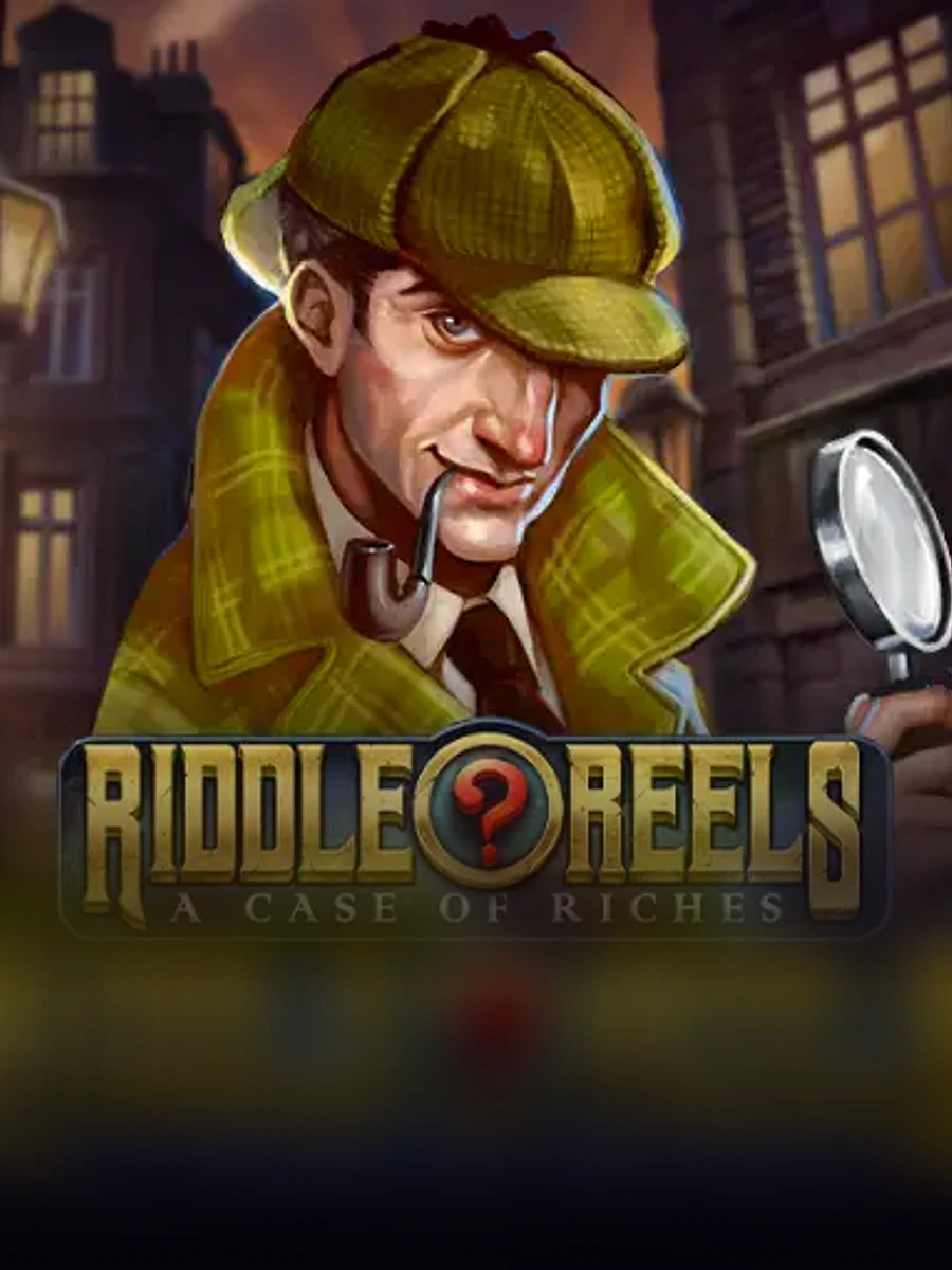 Riddle Reels: A Case of Riches slot game artwork